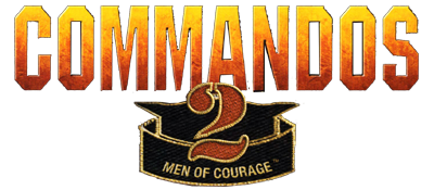 Commandos 2 Men of Courage title screen for Playstation 2
